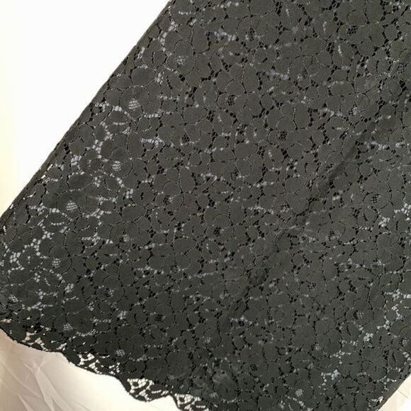 Talula Aritzia Black Floral Lace Mini Dress - Picture 3 of 7